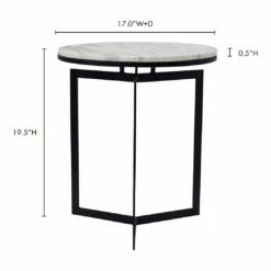 Budget 🛒 Moe's Home Collection Taryn Accent Table Large Tables 🧨 8 Moe's Home Collection Taryn Accent Table Large Tables