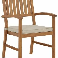 Signature Design By Ashley® Chairs Janiyah - Light Brown - Arm Chair (2/cn)