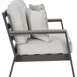 Signature Design By Ashley® Tropicava - Taupe/white - Loveseat W/cushion