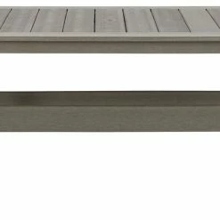 Buy 🤩 Signature Design By Ashley® Visola - Gray - Rect Dining Table W/umb Opt Tables 👏 19 Signature Design By Ashley® Visola - Gray - Rect Dining Table W/umb Opt Tables