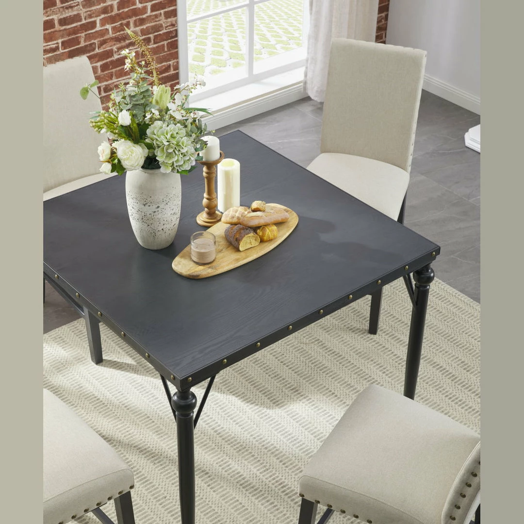 Deals 🥰 Signature Design By Ashley® Kreabindale - Dark Brown - Square Drm Counter Table 🌟 4 Signature Design By Ashley® Kreabindale - Dark Brown - Square Drm Counter Table
