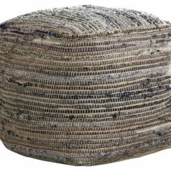 Ashley Furniture Absalom - Denim - Pouf Accessories