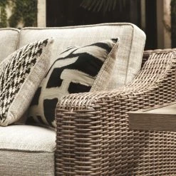 Ashley Furniture Beachcroft - Beige - Raf/laf Loveseat W/cush (2/cn)