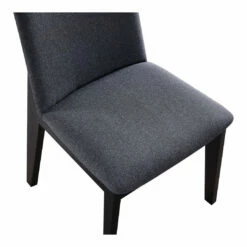 Moe's Home Collection Deco Ash Dining Chair Charcoal-m2 Chairs
