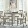 Deals ⭐ Signature Design By Ashley® Parellen - Dark Gray - 5 Pc. - Counter Table, 4 Barstools Dining Room Sets 🔥 1 Signature Design By Ashley® Parellen - Dark Gray - 5 Pc. - Counter Table, 4 Barstools Dining Room Sets