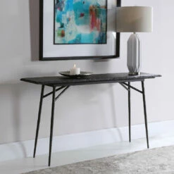 Top 10 🎉 Tables Uttermost Kaduna Slate Console Table 🎉 12 Tables Uttermost Kaduna Slate Console Table