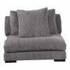 Wholesale ✔️ Moe's Home Collection Sectional Pieces Tumble Slipper Chair Charcoal 🥰 2 Moe's Home Collection Sectional Pieces Tumble Slipper Chair Charcoal