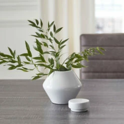 Ashley Furniture Domina - White - Jar (2/cs) - Small Table Decor