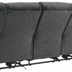 Ashley Furniture Burkner - Marine - Reclining Power Sofa