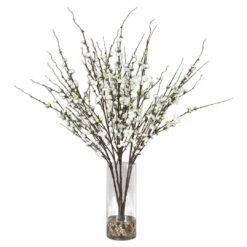 Accessories Uttermost Quince Blossoms Silk Centerpiece
