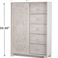 Signature Design By Ashley® Paxberry – Compatible Dresser, Mirror, Panel Bed