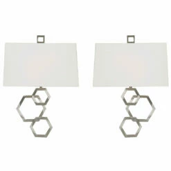 Uttermost Deseret Nickel 2 Light Sconce S/2