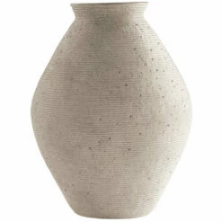 Ashley Furniture Hannela - Antique Tan - Vase - Large Table Decor
