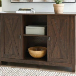 Ashley Furniture Turnley - Distressed Brown - Accent Cabinet Cabinets