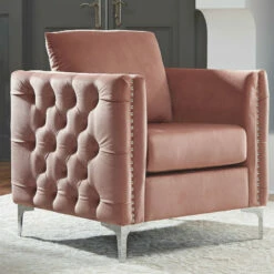 Coupon ๐ Ashley Furniture Lizmont - Blush Pink - Accent Chair ๐ 11 Ashley Furniture Lizmont - Blush Pink - Accent Chair
