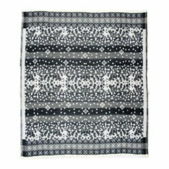 Moe's Home Collection Accessories Allfresco Throw Light Grey