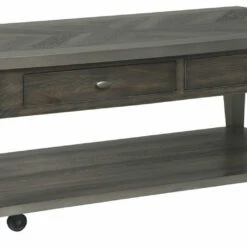 Ashley Furniture Branbury - Grayish Brown - Rectangular Cocktail Table Tables
