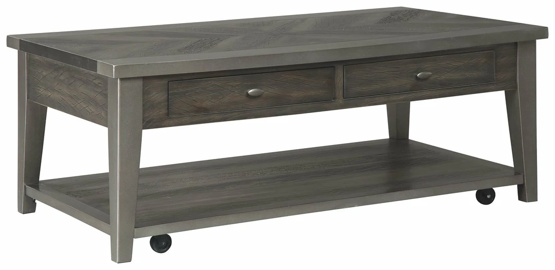 Flash Sale ๐ Ashley Furniture Branbury - Grayish Brown - Rectangular Cocktail Table Tables ๐ 3 Ashley Furniture Branbury - Grayish Brown - Rectangular Cocktail Table Tables