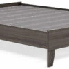 Signature Design By Ashley® Beds Brymont - Dark Gray - Queen Platform Bed