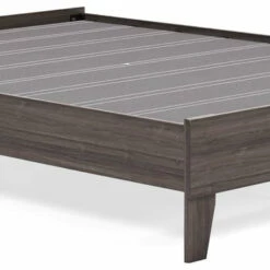 Signature Design By Ashley® Beds Brymont - Dark Gray - Queen Platform Bed