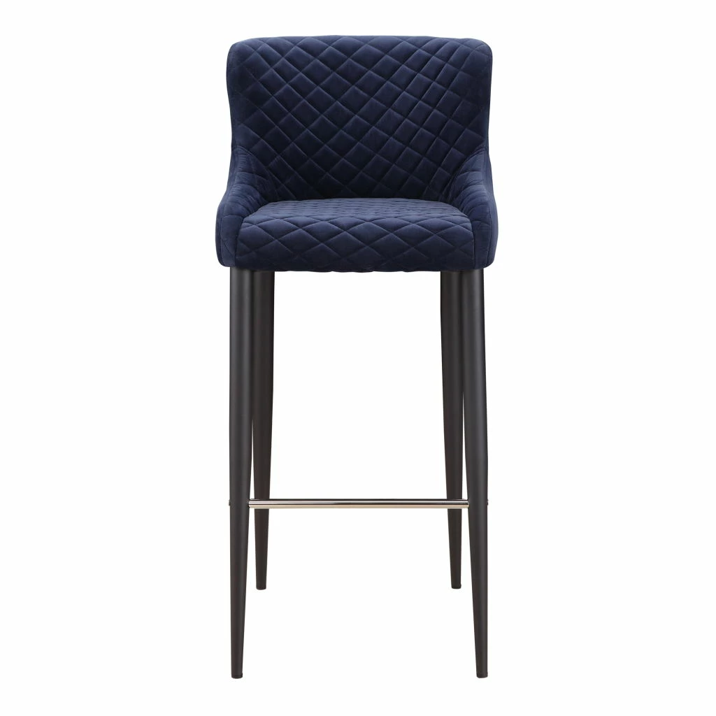 Deals ๐ Moe's Home Collection Stools Etta Barstool Dark Blue ๐ 3 Moe's Home Collection Stools Etta Barstool Dark Blue