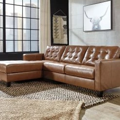 Signature Design By Ashley® Baskove - Corner Chaise, Loveseat Sectional Sectionals
