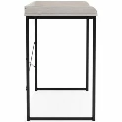 Cheap 👏 Signature Design By Ashley® Desks Bayflynn - White/black - Home Office Desk 💯 13 Signature Design By Ashley® Desks Bayflynn - White/black - Home Office Desk