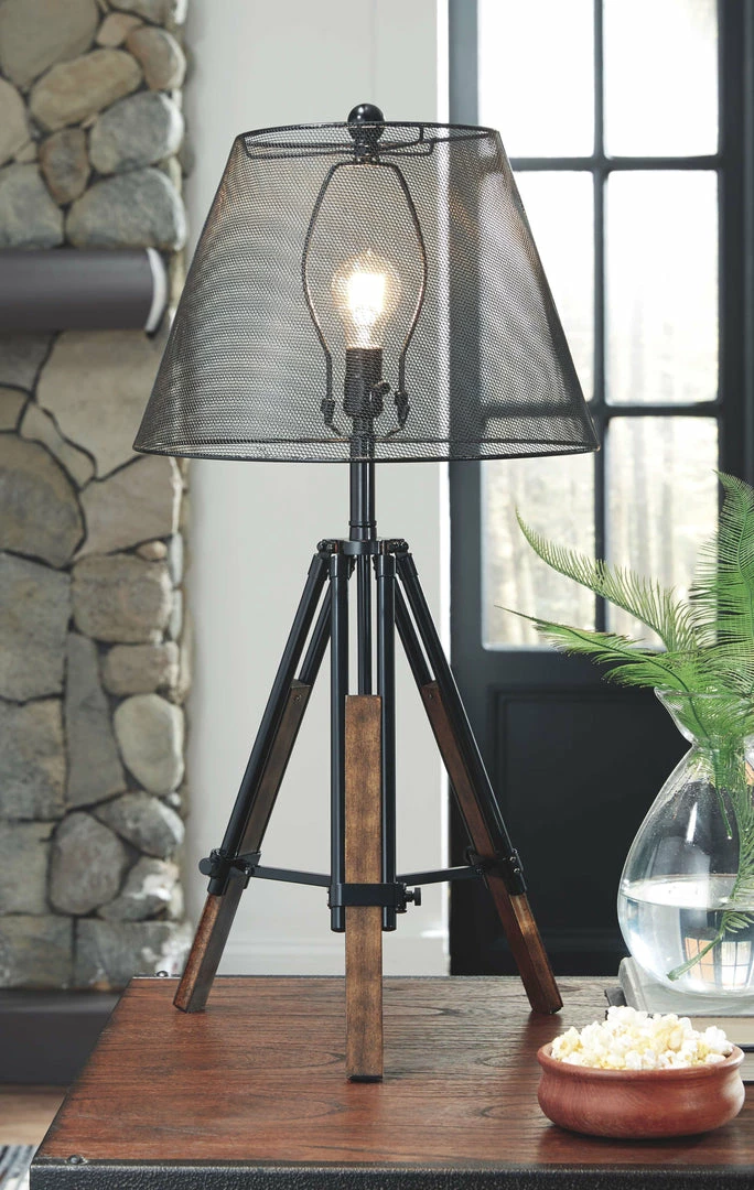 Flash Sale ๐คฉ Ashley Furniture Leolyn - Black/brown - Metal Table Lamp (1/cn) Accessories ๐ 6 Ashley Furniture Leolyn - Black/brown - Metal Table Lamp (1/cn) Accessories