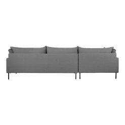 Moe's Home Collection Sectionals Jamara Sectional Charcoal Right