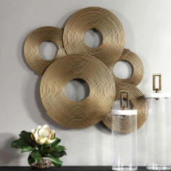 Uttermost Ahmet Gold Rings Wall Decor Accessories