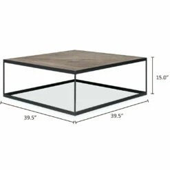 Moe's Home Collection Home Again Coffee Table Carbon