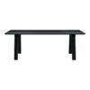 Moe's Home Collection Malibu Dining Table Black Ash