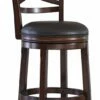 Ashley Furniture Porter - Rustic Ultimate Best In Class UPH Swivel Barstool (2/CN) Stools