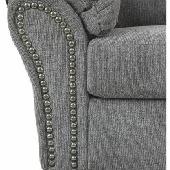 Ashley Furniture Loveseats Allmaxx - Pewter - Loveseat