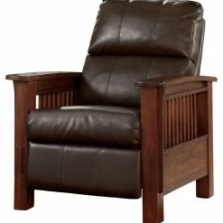 Ashley Furniture Reclining Furniture Santa - Bark - High Leg Recliner
