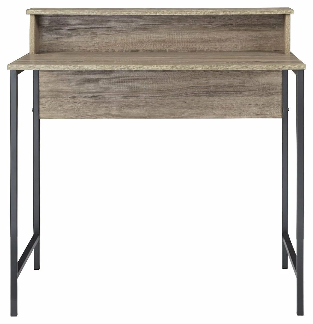 Discount 🔥 Ashley Furniture Desks Titania - Light Brown/gunmetal - Home Office Small Desk 😍 10 Ashley Furniture Desks Titania - Light Brown/gunmetal - Home Office Small Desk