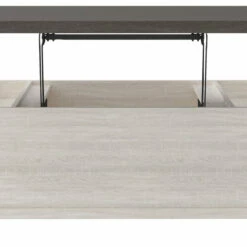 Ashley Furniture Dorrinson - White / Black / Gray - Lift Top Cocktail Table Tables