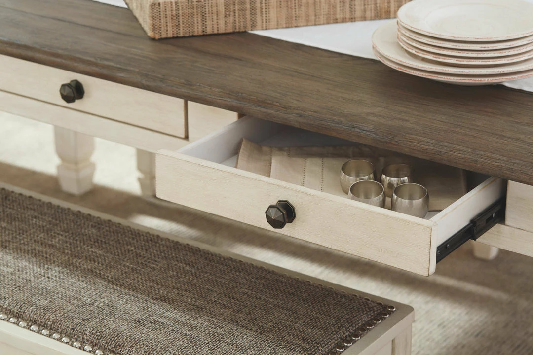 Deals 😍 Ashley Furniture Tables Bolanburg - Beige - Rectangular Dining Room Table ✔️ 7 Ashley Furniture Tables Bolanburg - Beige - Rectangular Dining Room Table