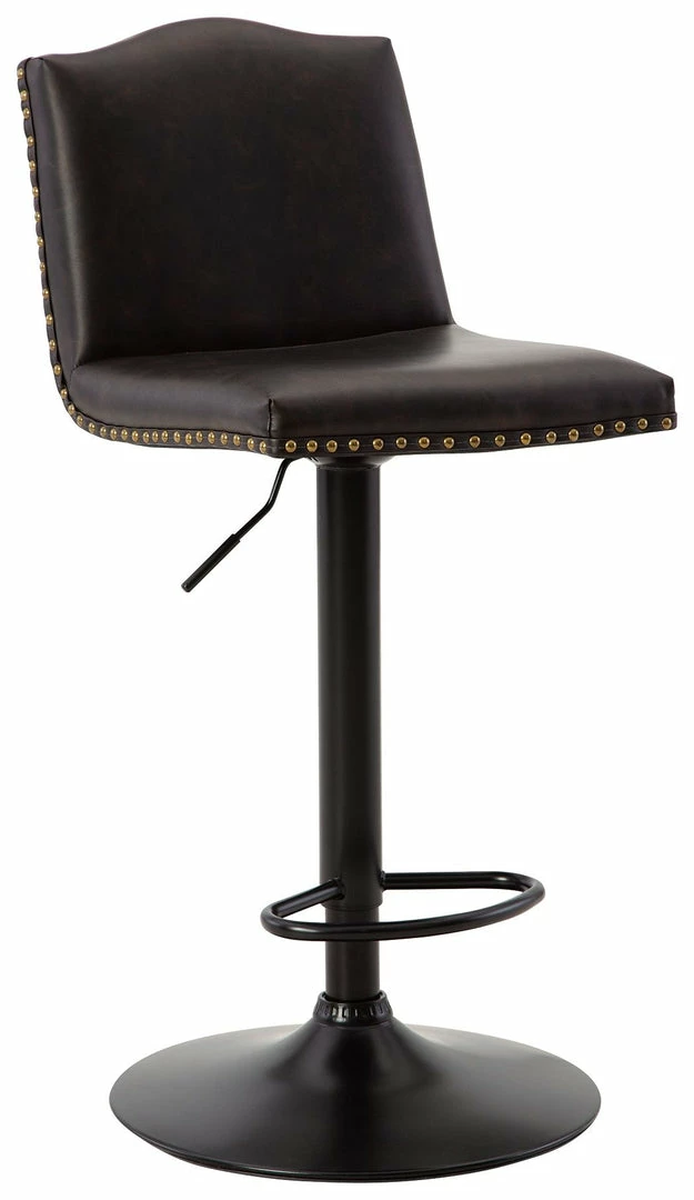 Best Sale ⌛ Signature Design By Ashley® Gaddison - Brown/black - Tall Uph Swivel Barstool(2/cn) Stools ✨ 9 Signature Design By Ashley® Gaddison - Brown/black - Tall Uph Swivel Barstool(2/cn) Stools
