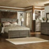 Signature Design By Ashley® Juararo - Dark Ultimate Best In Class Dresser, Mirror, Panel Bed Bedroom Sets