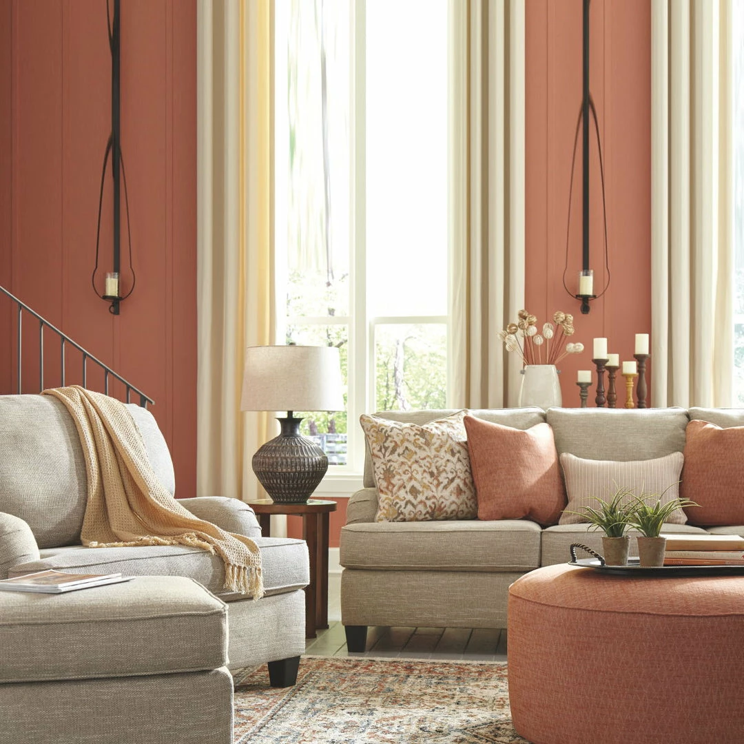 Best Sale ๐ Ashley Furniture Almanza - Henna - Oversized Accent Ottoman Ottomans ๐ 5 Ashley Furniture Almanza - Henna - Oversized Accent Ottoman Ottomans