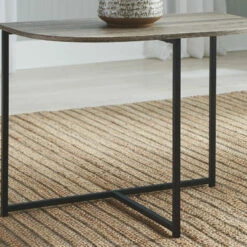 Ashley Furniture Wadeworth - Brown / Beige - Chair Side End Table