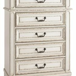 Ashley Furniture Realyn - Chipped White - Chest Chests