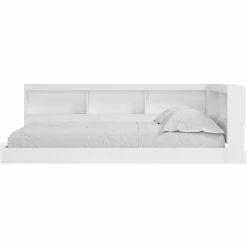 Signature Design By Ashley® Piperton - White - Full Bookcase Storage Bed