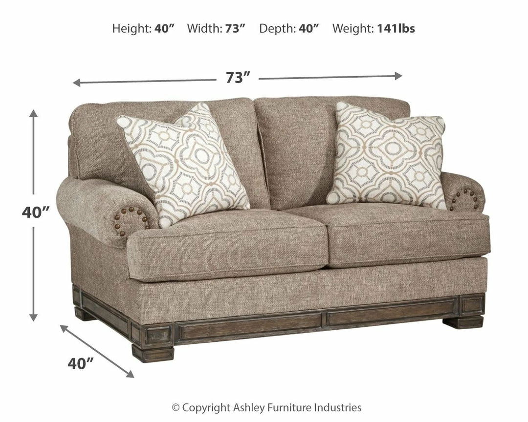 Promo ๐ Ashley Furniture Einsgrove - Sandstone - Loveseat Loveseats ๐ 8 Ashley Furniture Einsgrove - Sandstone - Loveseat Loveseats