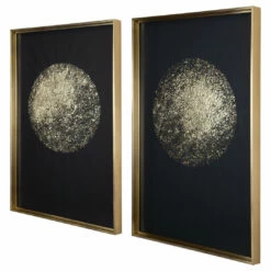 Accessories Uttermost Gold Rondure Framed Prints, S/2
