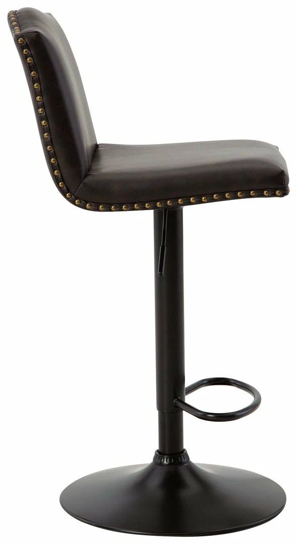 Best Sale ⌛ Signature Design By Ashley® Gaddison - Brown/black - Tall Uph Swivel Barstool(2/cn) Stools ✨ 12 Signature Design By Ashley® Gaddison - Brown/black - Tall Uph Swivel Barstool(2/cn) Stools