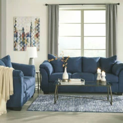 Ashley Furniture Darcy - Loveseat Contemporary - Stationary Loveseats