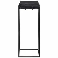 Accessories Uttermost Telone Black Small Pedestal