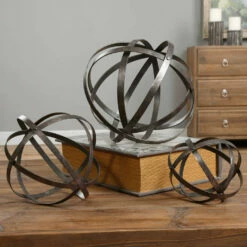 Uttermost Stetson Bronze Spheres S/3